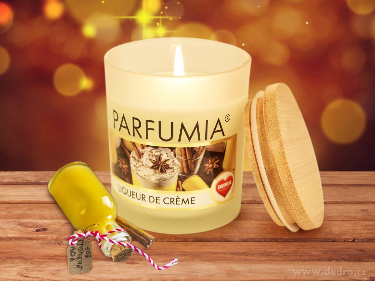 Sójová vonná EKO svíce PARFUMIA®  vůně  ESSENCE DE JASMIN250 ml