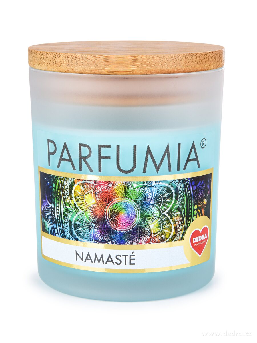 Sójová vonná EKO svíce PARFUMIA®  vůně NAMASTÉ250 ml