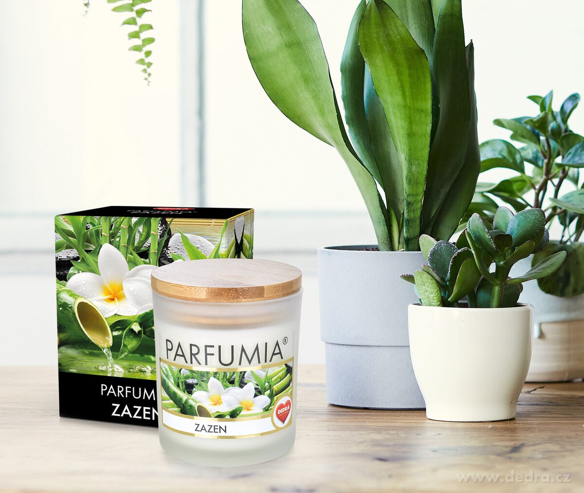 Sójová vonná EKO svíce PARFUMIA® ZAZEN 250 ml