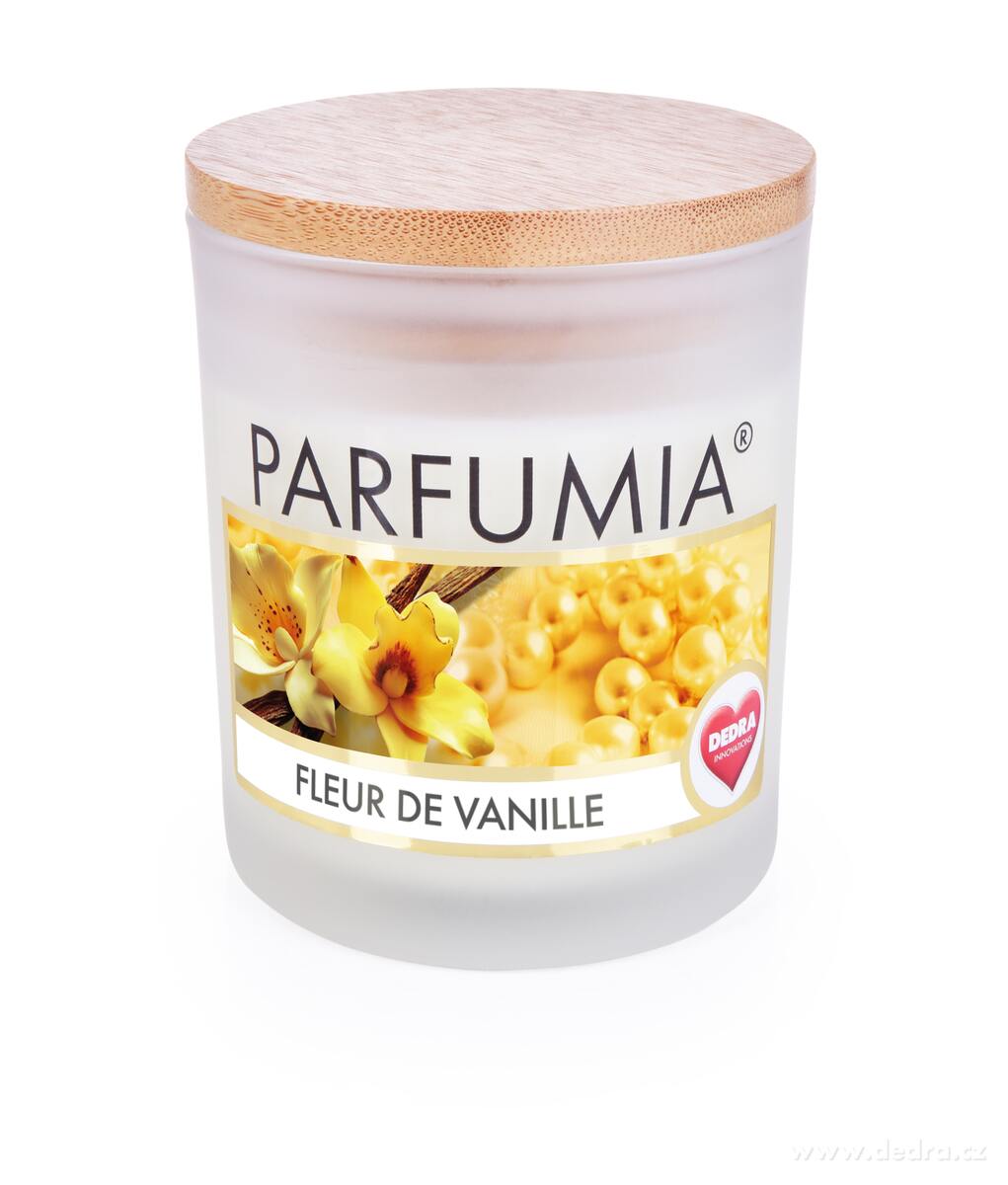 DEDRA Sójová vonná EKO svíce PARFUMIA® FLEUR DE VANILLE ml