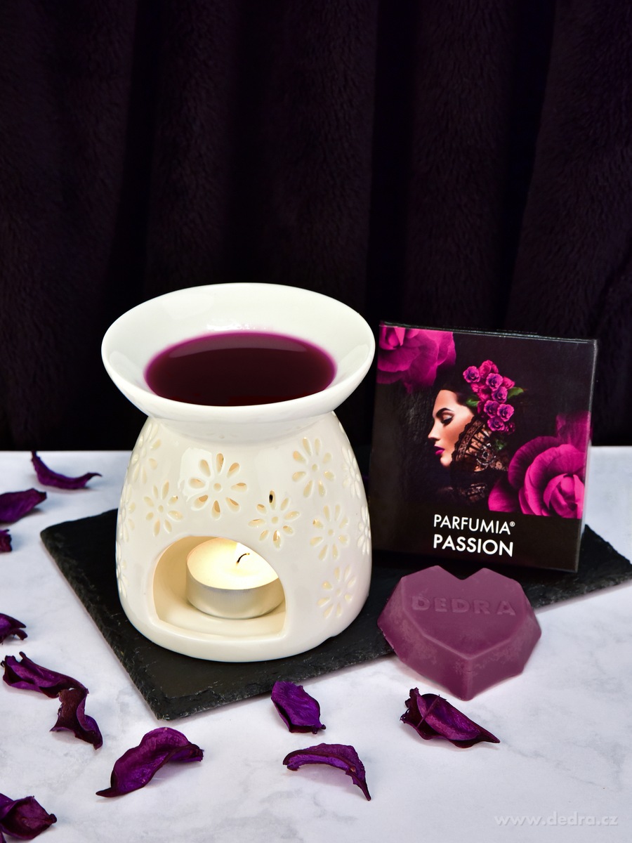 Vonný sójový EKO vosk do aromalampy PARFUMIA® PASSION, 40 ml