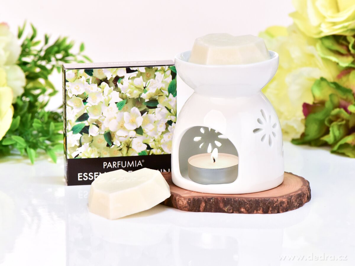Vonný sójový EKO vosk do aromalampy PARFUMIA® ESSENCE DE JASMIN, 40 ml
