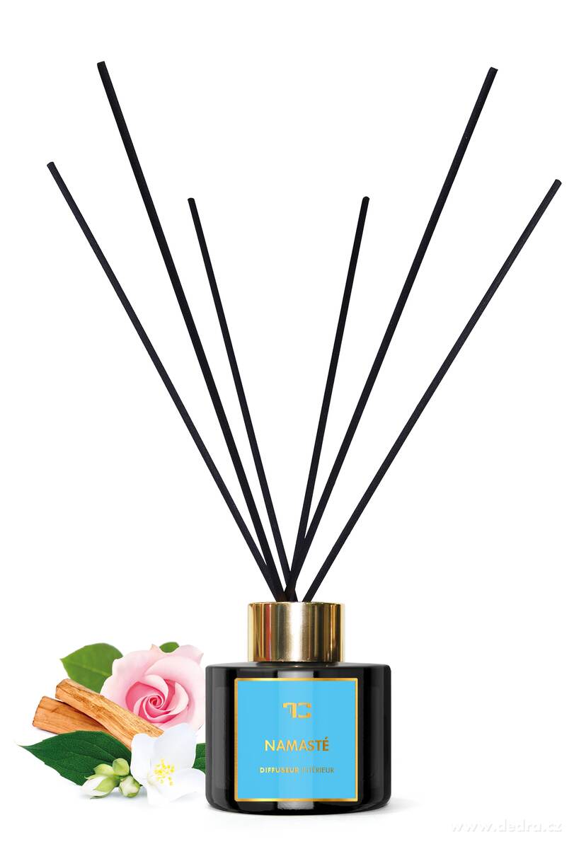 DEDRA Tyčinkový bytový parfém, NAMASTÉ 100 ml 