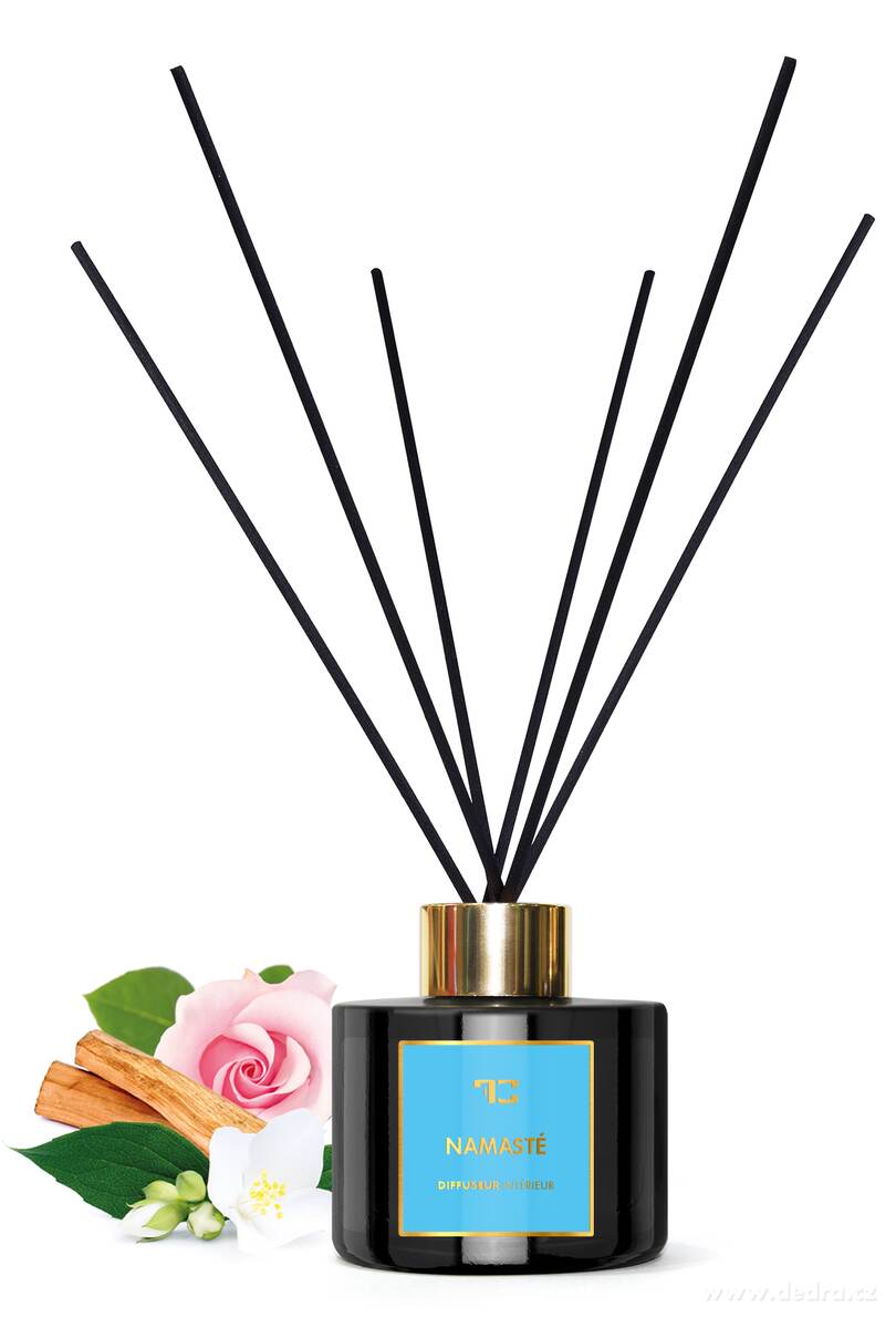 DEDRA Tyčinkový bytový parfém, NAMASTÉ 200 ml 
