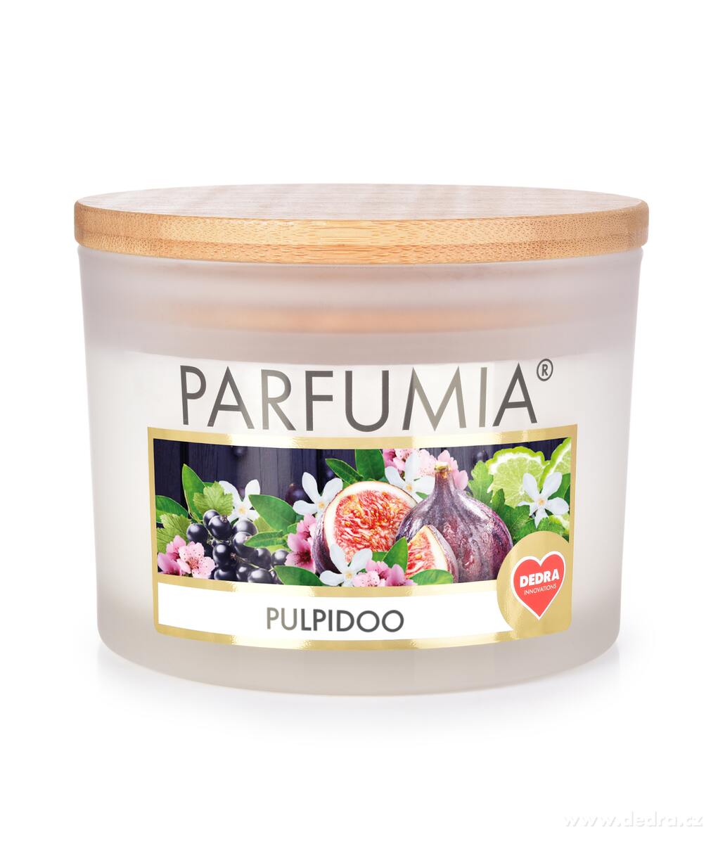 INTENSE 2 KNOTY sójová vonná EKO svíce PARFUMIA® ovocný koktejl PULPIDOO, 400 ml