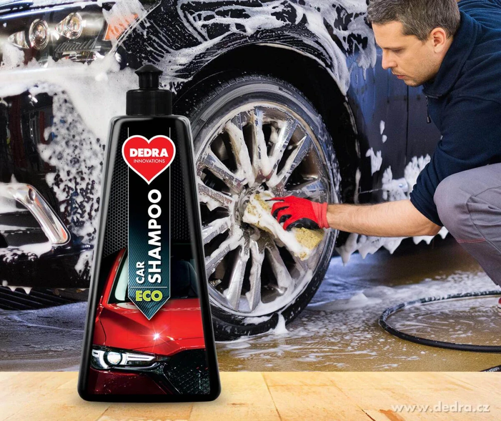 EKO autošampon s ochranným konzervačním voskem ECO CAR SHAMPOO 2in1 500 ml