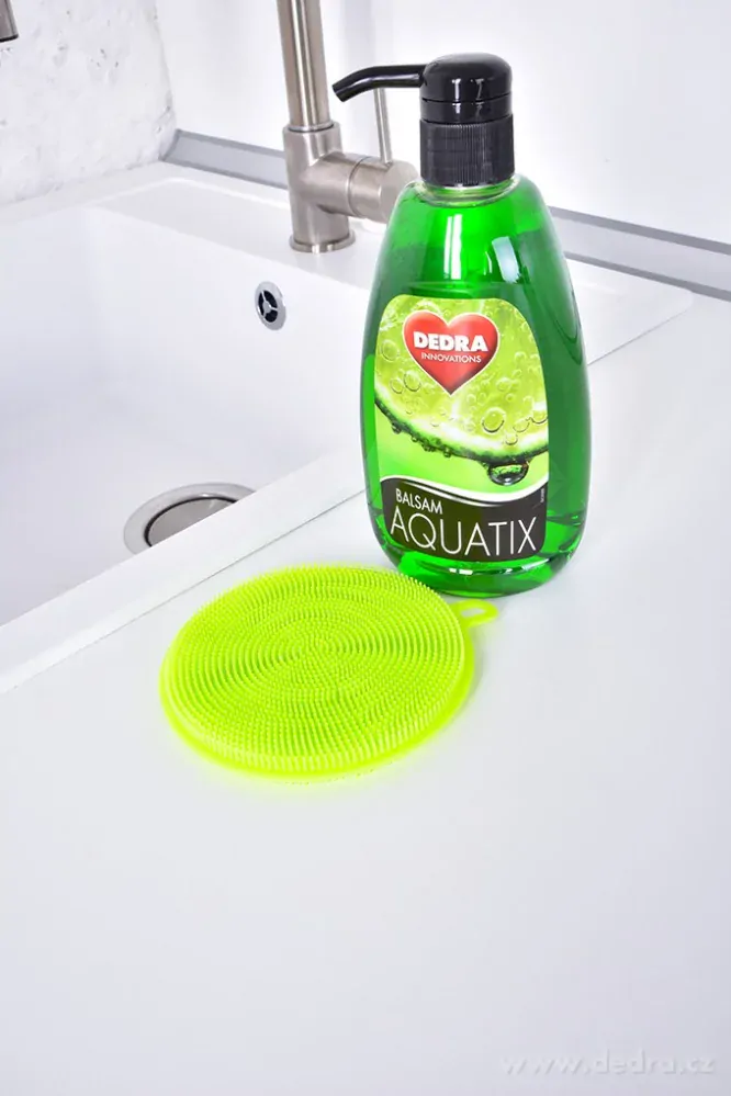 SILISASANKA na mytí, silikonová houbička, oboustranná