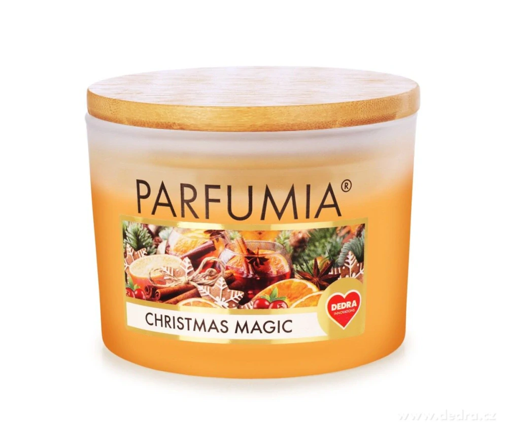 INTENSE 2 KNOTY sójová vonná EKO svíce PARFUMIA® vánoční CHRISTMAS MAGIC 400 ml
