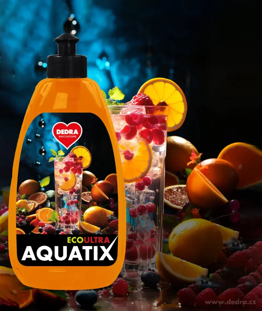DEDRA Rostlinný koncentrát na nádobí, ZANZIBAR, ECOultra AQUATIX® , 500 ml