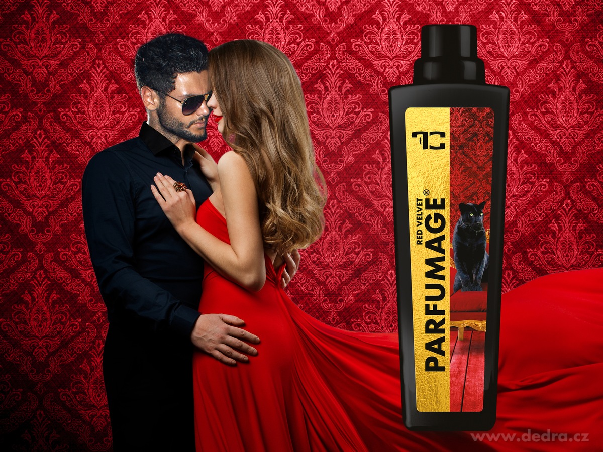 DEDRA parfém na praní PARFUMAGE RED VELVET 750 ml