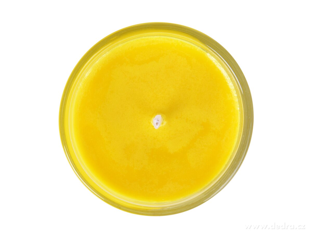 Votivní sójová vonná EKO svíce PARFUMIA®, tropický ananas TROPICAL PINEAPPLE, 55 ml