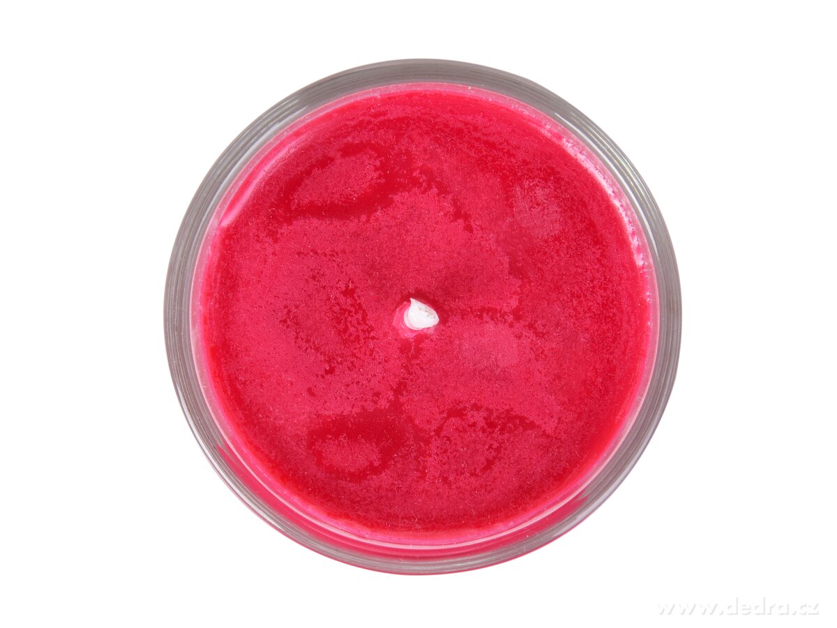 Votivní sójová vonná EKO svíce PARFUMIA®, šťavnatá brusinka WILD CRANBERRY, 55 ml
