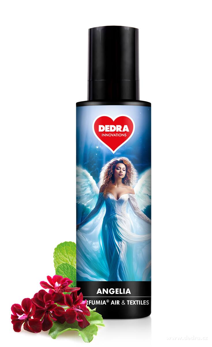 DEDRA Osvěžovač vzduchu a textilií ANGELIA, 250 ml
