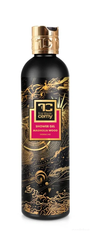 DEDRA Přírodní sprchový gel s glycerinem a Aloe vera, MAGNOLIA WOOD, 320 ml