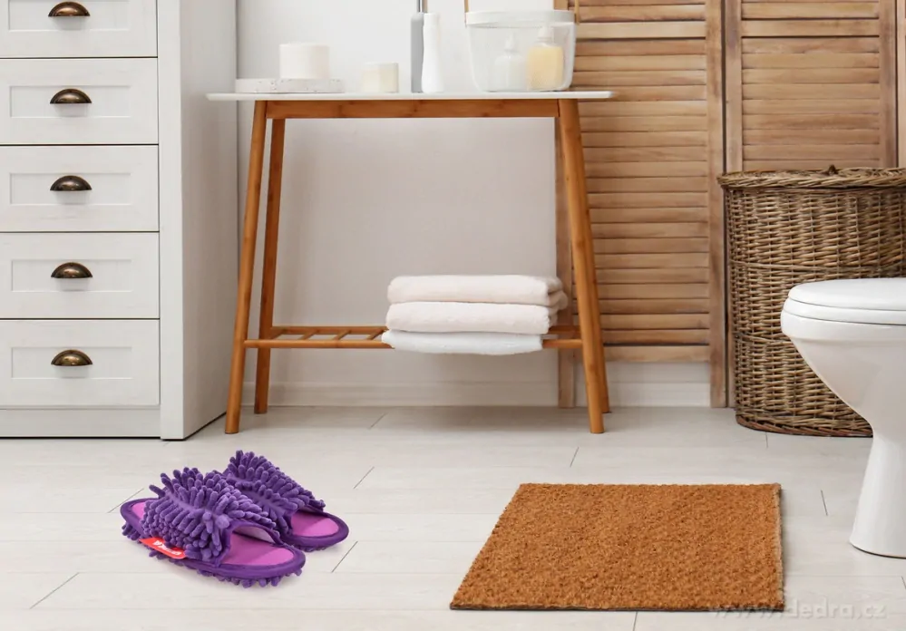 "Samochodky" úklidové botky, stélka cca 25 cm (vel. cca 36-40), fialové
