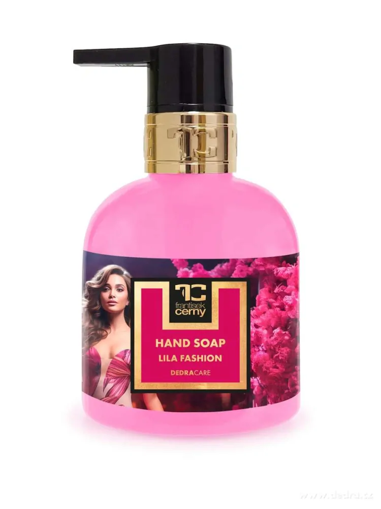 DEDRA Šetrné tekuté mýdlo s glycerinem & Aloe vera, LILA FASHION, 320 ml