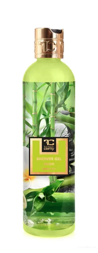DEDRA Přírodní sprchový gel s glycerinem a Aloe vera, ZAZEN, 320 ml
