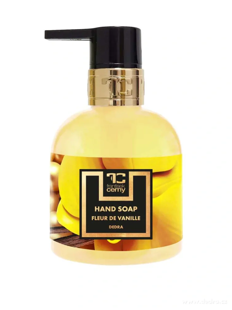 DEDRA Šetrné tekuté mýdlo s glycerinem & Aloe vera, FLEUR DE VANILLE, 320 ml