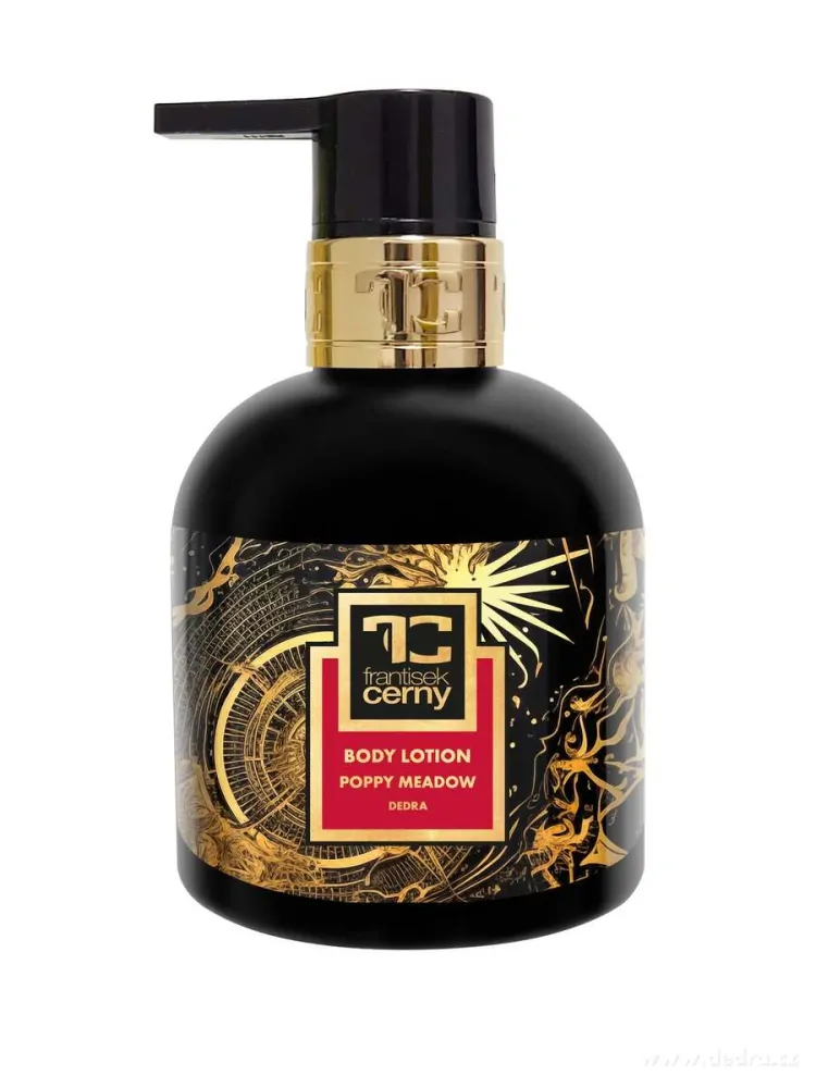 DEDRA Přírodní zvláčňující tělové mléko , POPPY MEADOW, 320 ml