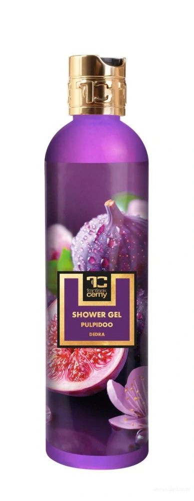 DEDRA Přírodní sprchový gel s glycerinem a Aloe vera, PULPIDOO, 320 ml