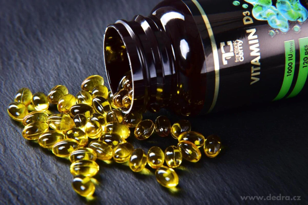 DEDRA VITAMIN D3, 120 kapslí