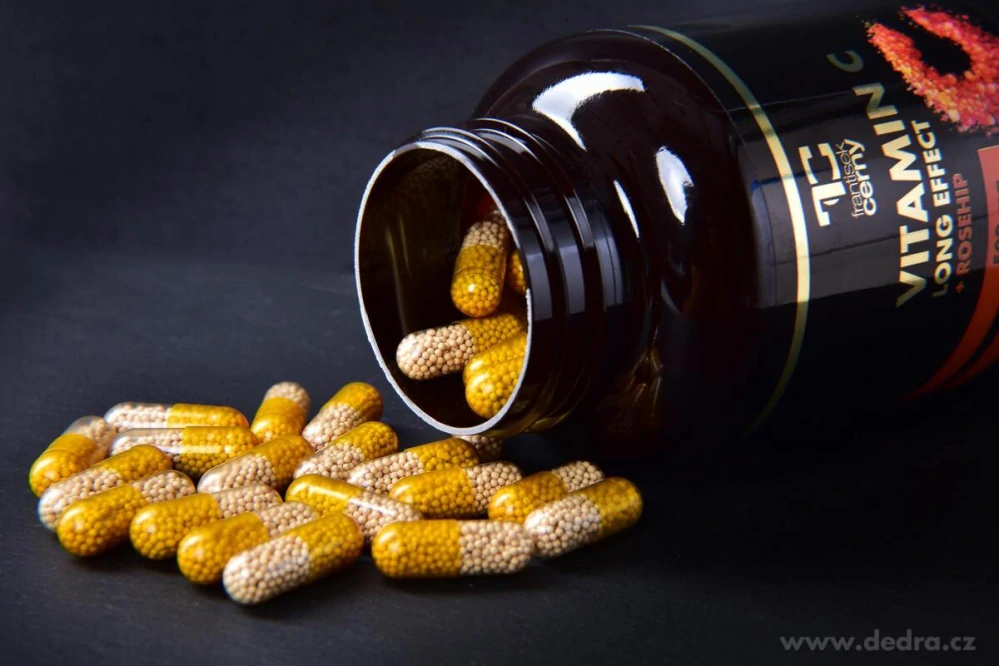 DEDRA VITAMIN C s šípkem, 500 mg, 120 kapslí