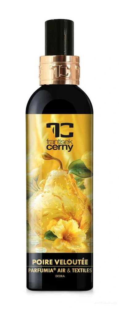 DEDRA Osvěžovač vzduchu a textilií SAMETOVÁ HRUŠKA, 200 ml
