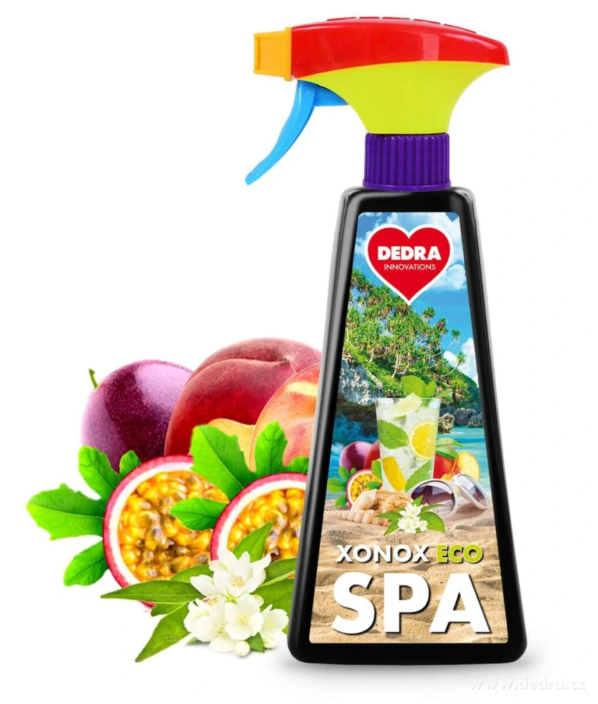DEDRA Pěnový čistič koupelen s vodoodpudivým efektem XONOX ECO SPA, ZANZIBAR, 500 ml