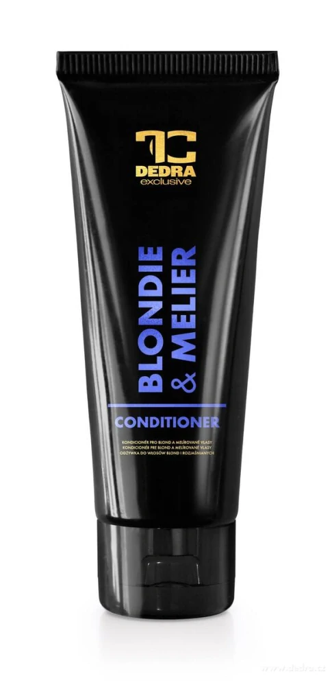 DEDRA Kondicionér pro blond a melírované vlasy, BLONDIE & MELIER, 250 ml