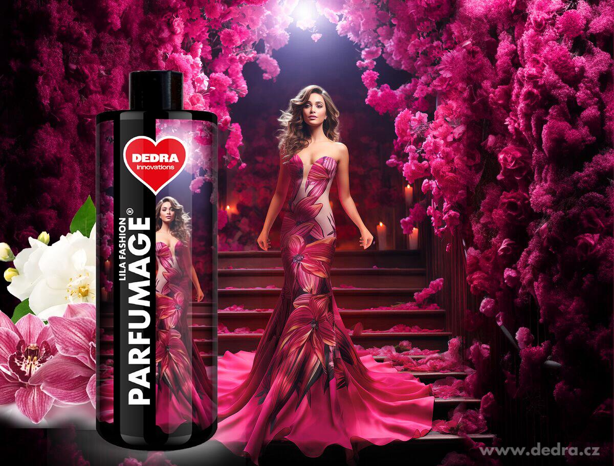 DEDRA Parfém na praní  PARFUMAGE® LILA FASHION, 500 ml