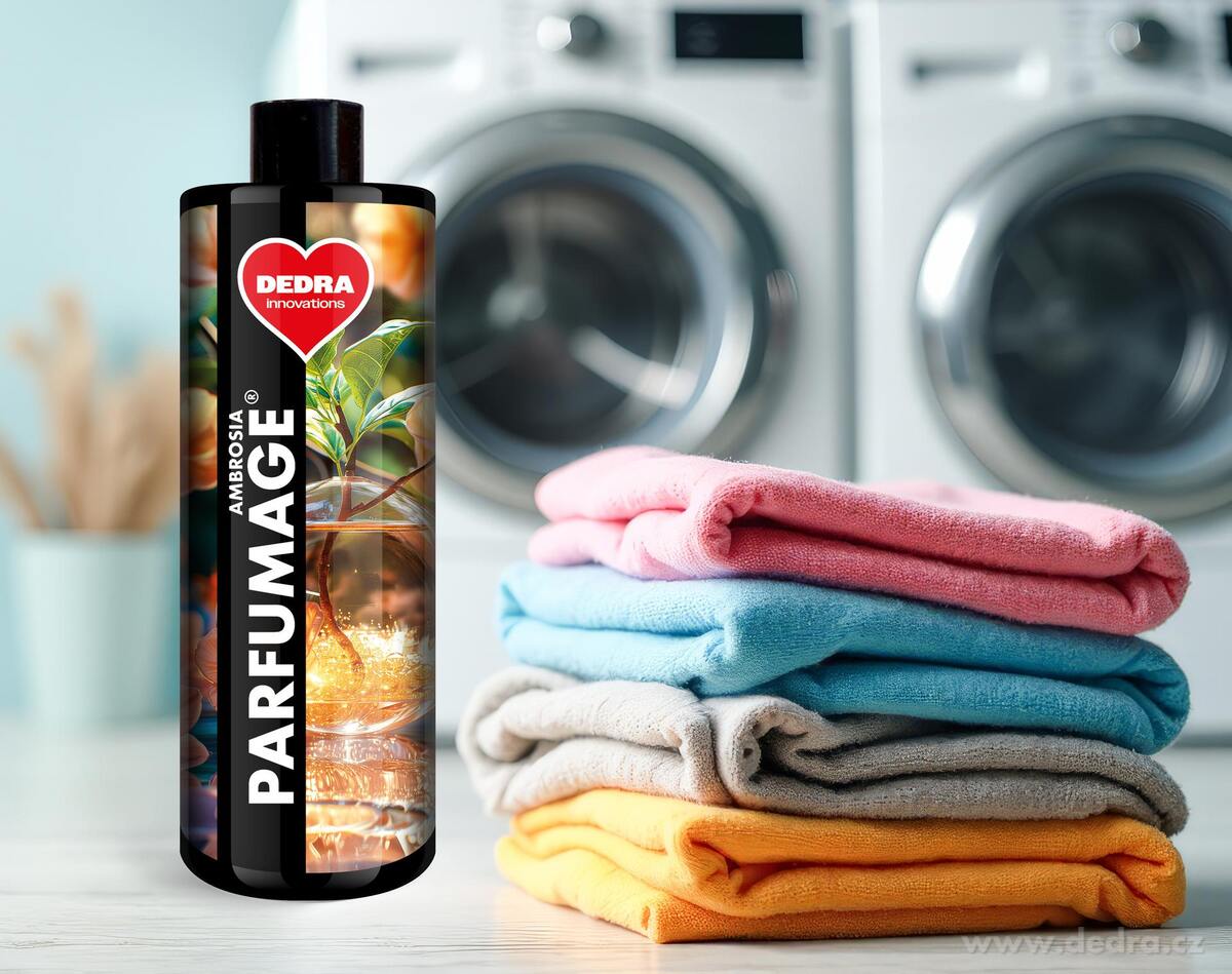 DEDRA Parfém na praní a úklid PARFUMAGE® AMBROSIA, 500 ml