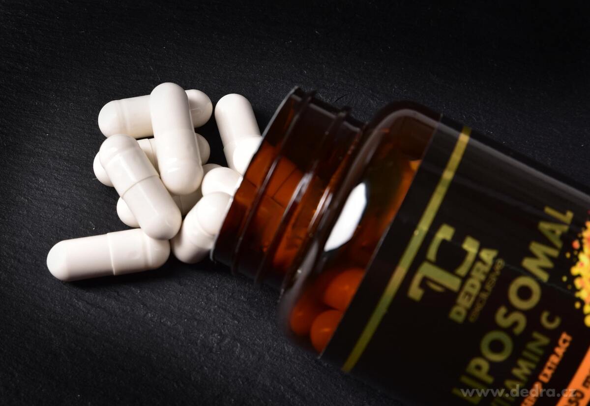 DEDRA LIPOZOMÁLNÍ VITAMÍN C se šípkem, 250 mg, 60 kapslí