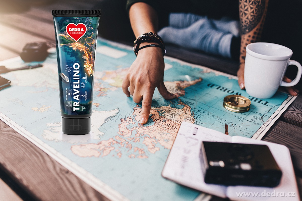 Dedra TRAVELINO,EKO gel na ruční praní na cestách i doma 200 ml