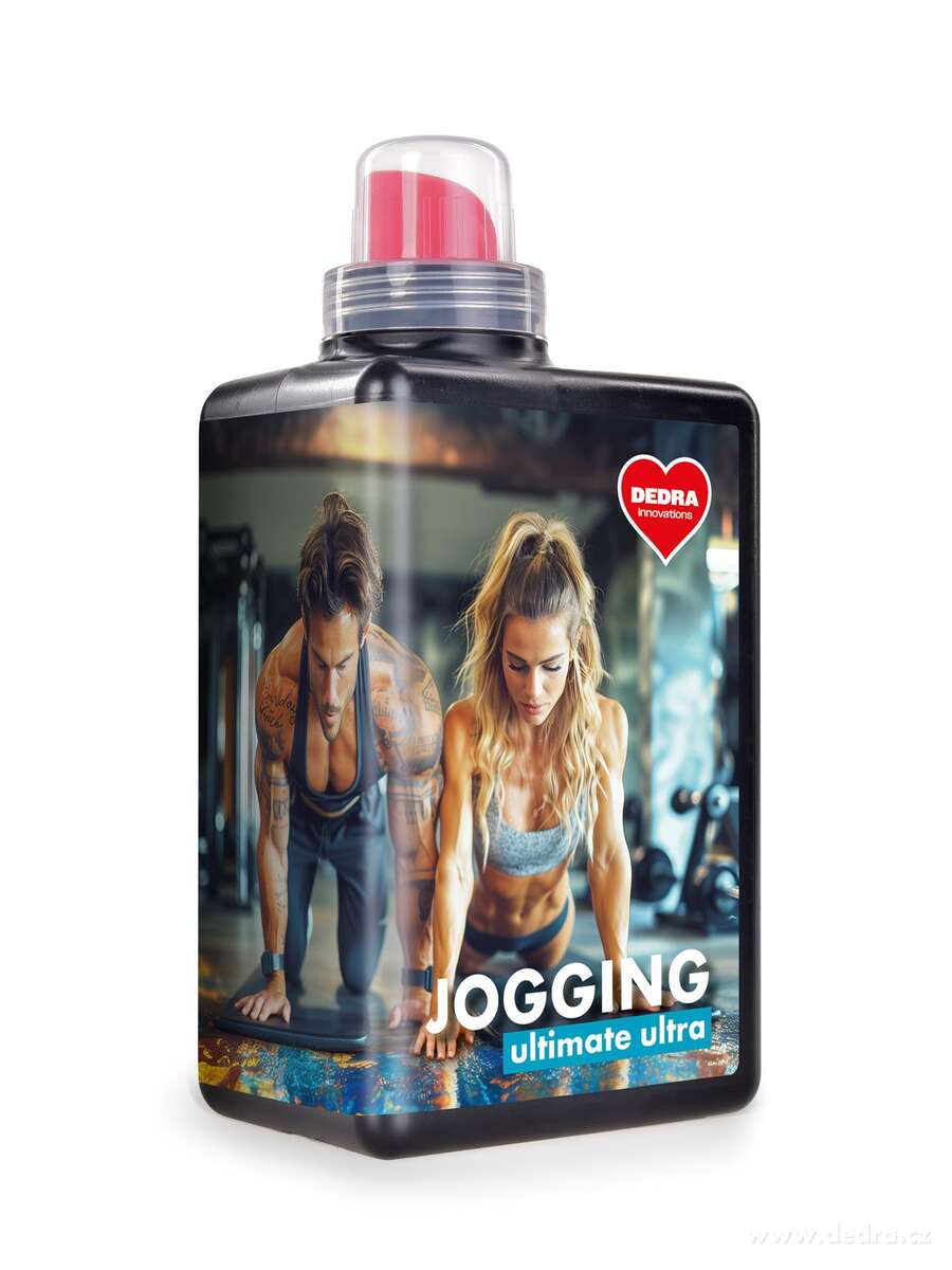 DEDRA JOGGING – Prací gel na sportovní & funkční oblečení  28 praní