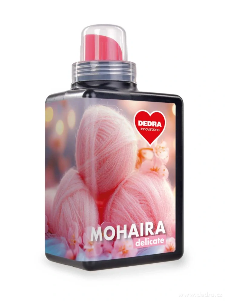 DEDRA MOHAIRA DELICATE Prací gel na jemné & pletené prádlo 500 ml = 20 praní