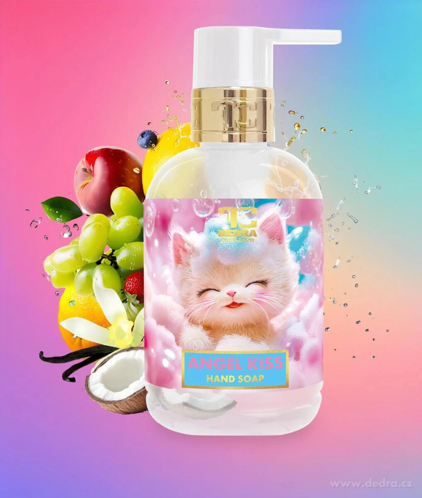 DEDRA Dětské šetrné mýdlo na tělo a ruce ANGEL KISS 320 ml