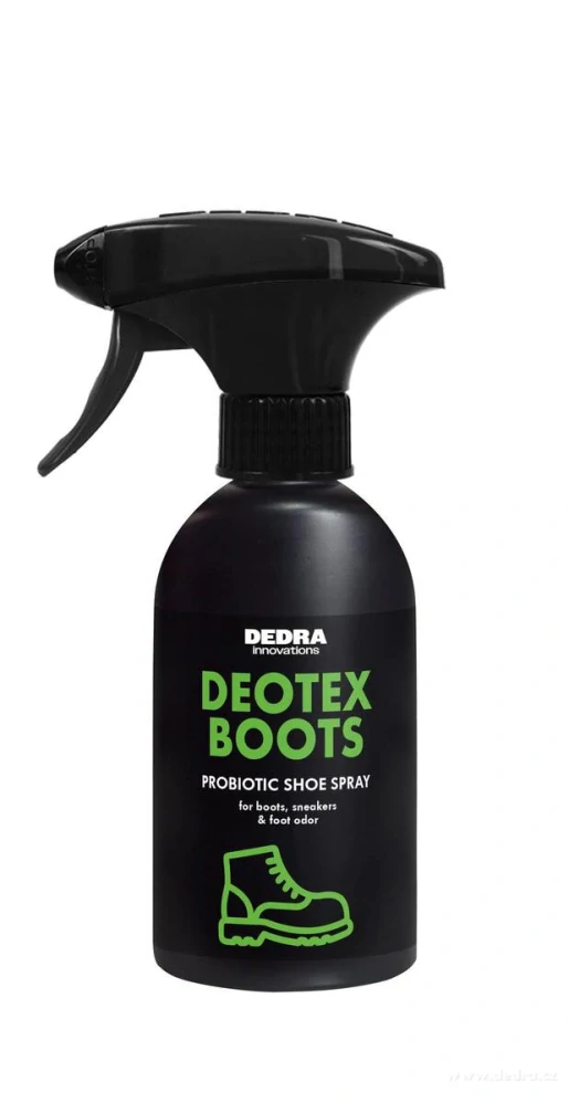 DEDRA DEOTEX® BOOTS Probiotický sprej na obuv proti zápachu 250 ml