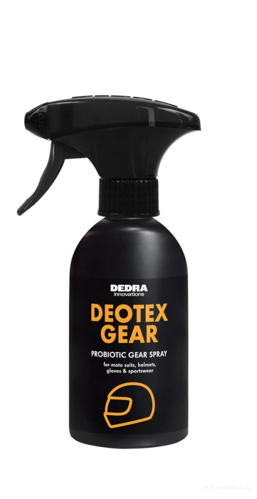 DEDRA DEOTEX® GEAR Probiotický sprej na sportovní & motorkářskou výstroj proti zápachu 250 ml