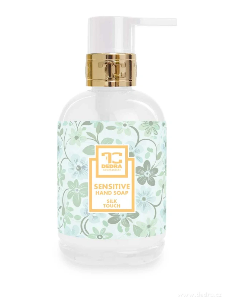 DEDRA SENSITIVE šetrné zvláčňující mýdlo pro citlivou pokožku SILK TOUCH 320 ml
