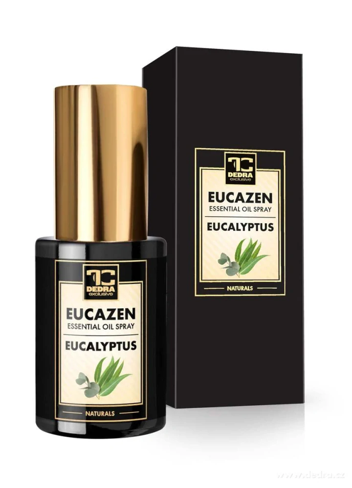 DEDRA EUCAZEN přírodní sprej s eukalyptem, mátou & mentolem 30 ml