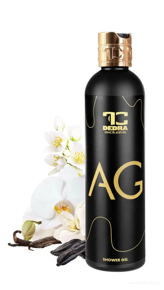 DEDRA Přírodní sprchový gel s glycerinem a Aloe vera, AG by AGATA, 320 ml