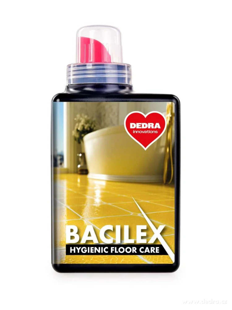 DEDRA BACILEX HYGIENIC FLOOR CARE, 500 ml, 25 mytína podlahy 