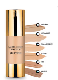 Lambre Matující make-up 07 Opálený  30 ml