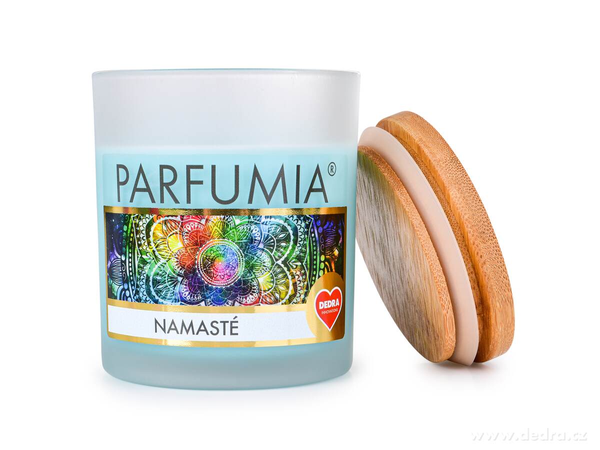 Sójová vonná EKO svíce PARFUMIA®  vůně NAMASTÉ250 ml