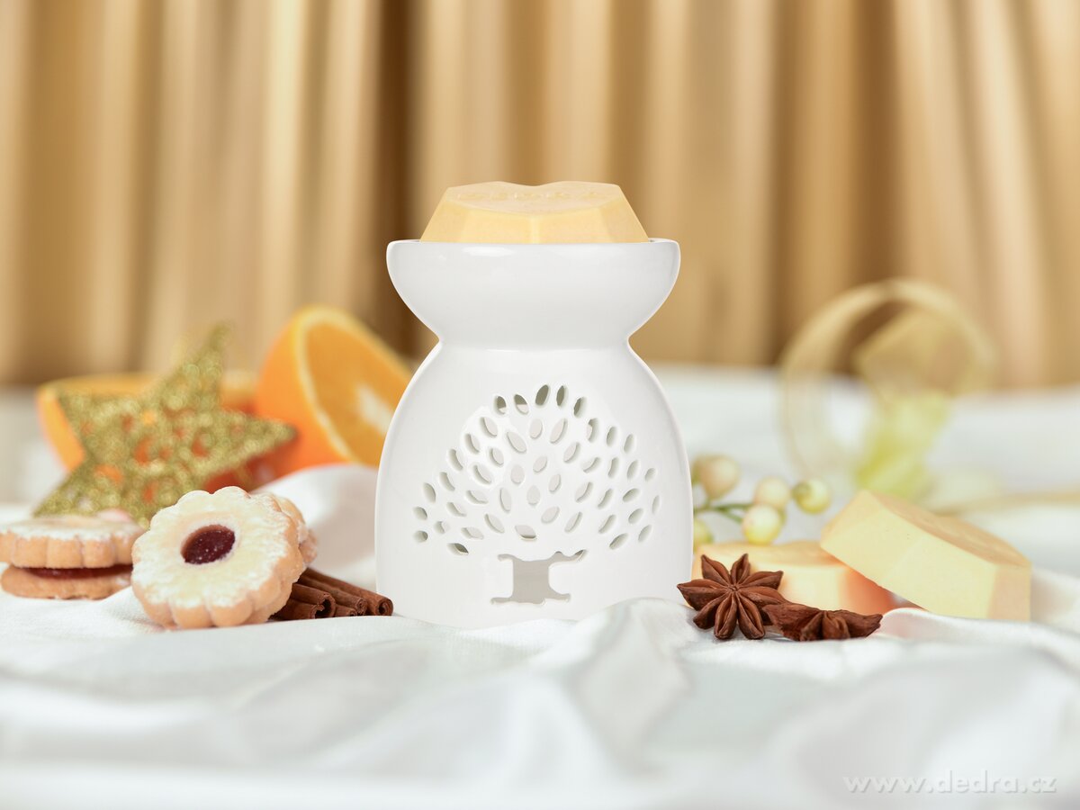 Vonný sójový EKO vosk do aromalampy PARFUMIA® VANILLA & ORANGE , 40 ml