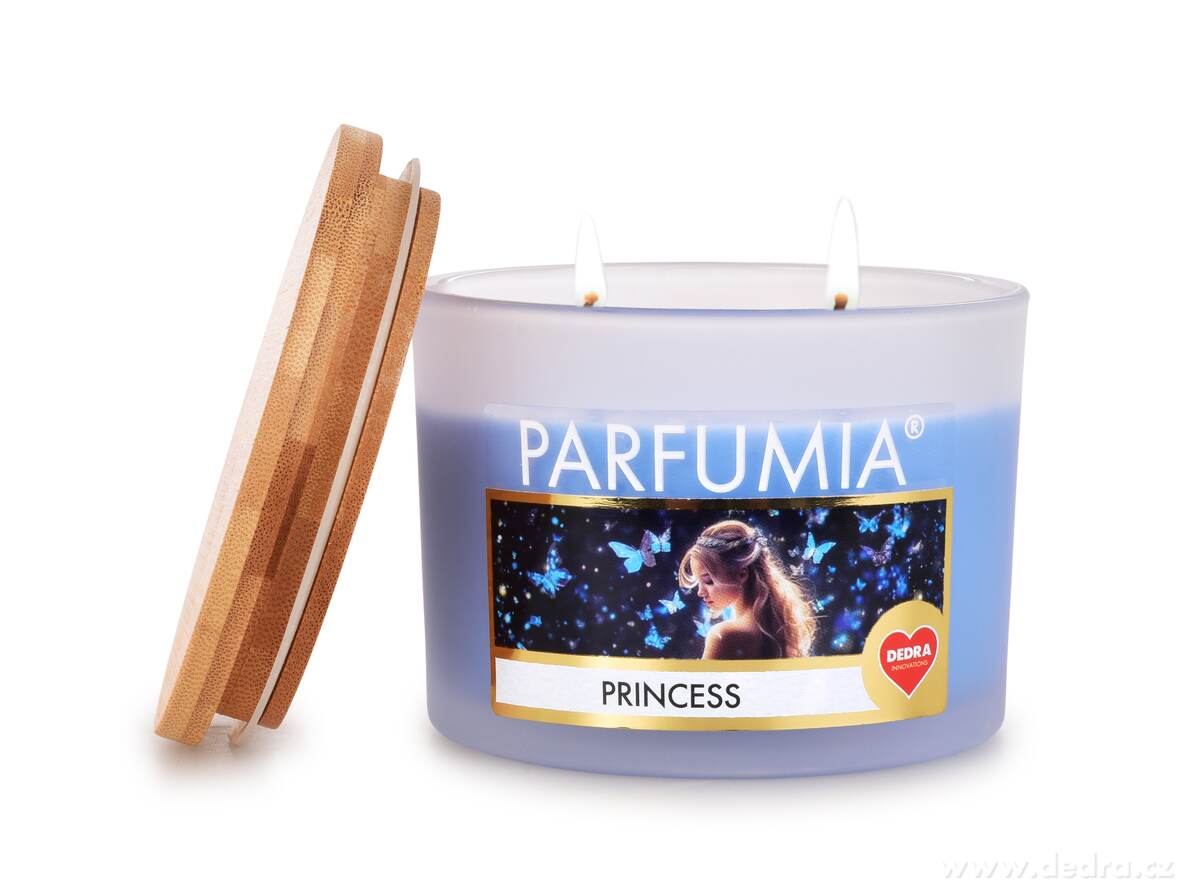 INTENSE 2 KNOTY sójová vonná EKO svíce PARFUMIA® ovocný koktejl PRINCESS, 400 ml