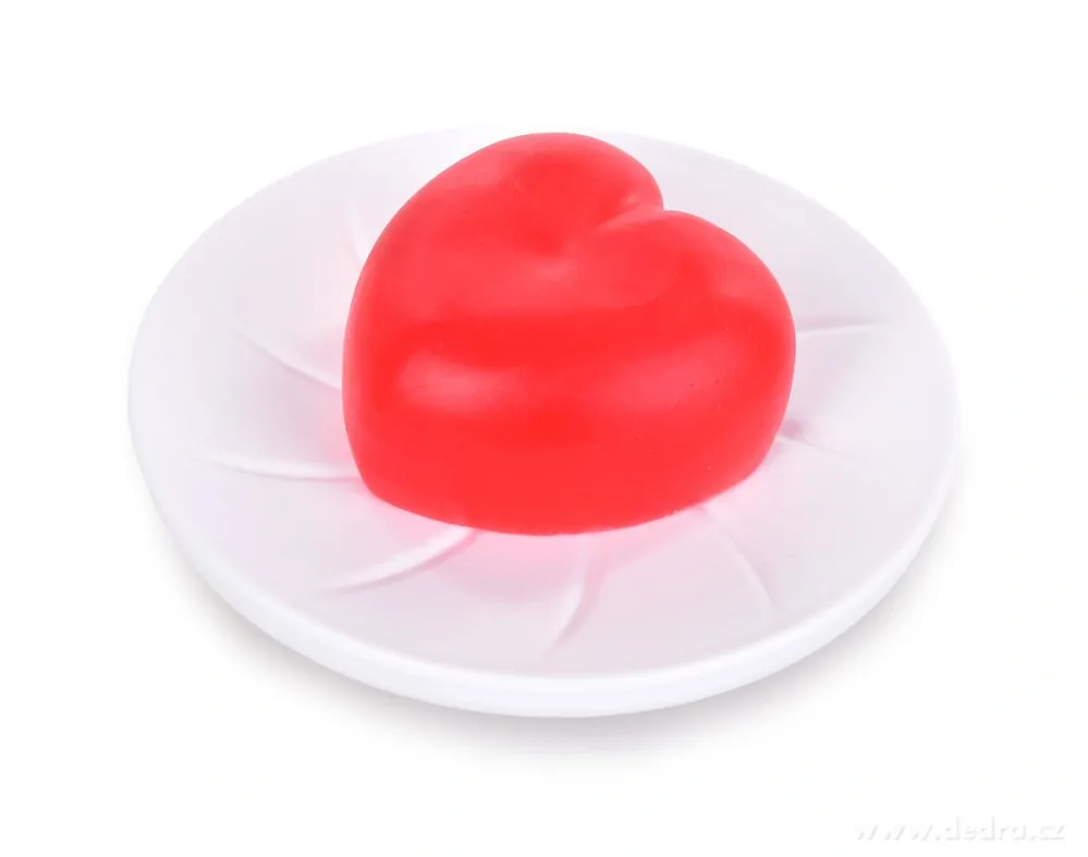 Dedra Kosmetické mýdlo s kokosovým olejem a vysokým obsahem glycerinu, RED VEVET, 85 g