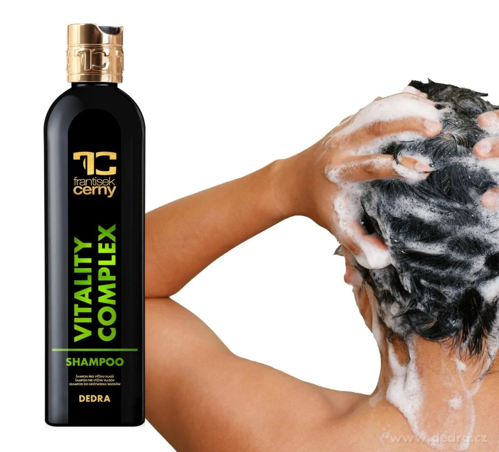 DEDRA Šampón pro každodenní použití a dokonalou výživu vlasů, VITALITY COMPLEX, 320 ml