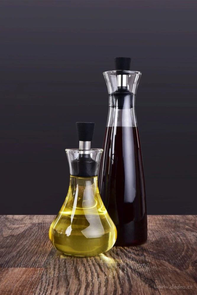 KARAFA na olej/ocet/dresing, z borosilikátového skla 300ml