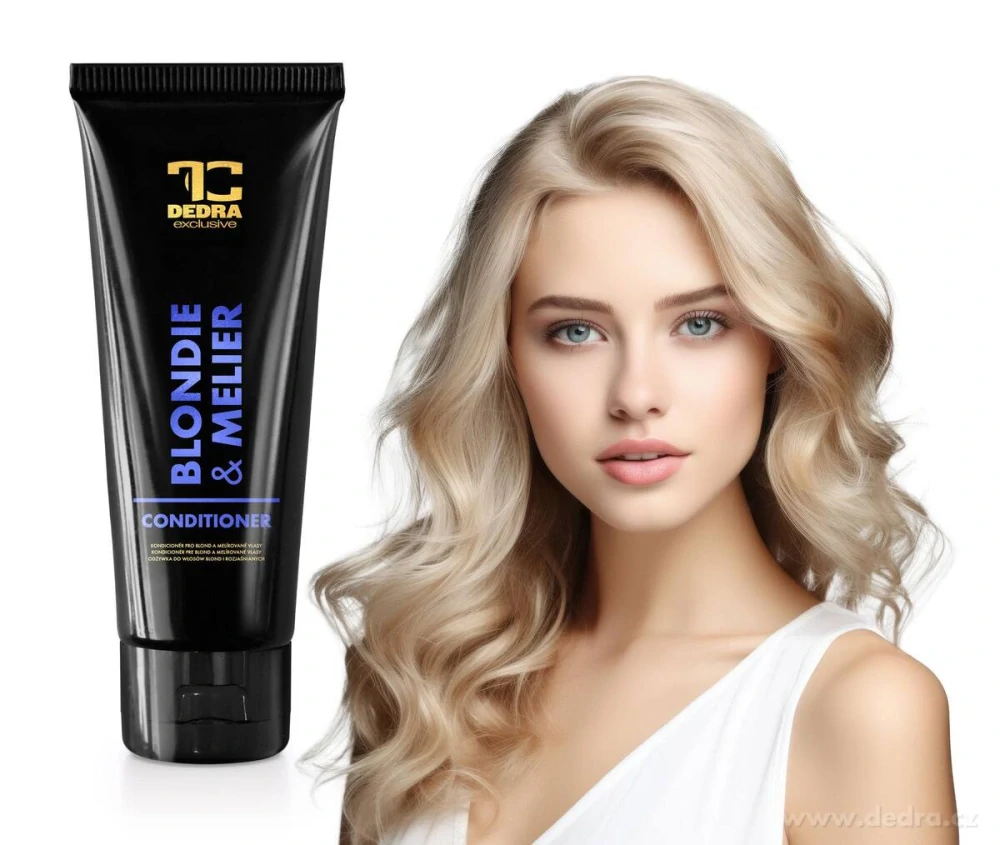 DEDRA Kondicionér pro blond a melírované vlasy, BLONDIE & MELIER, 250 ml